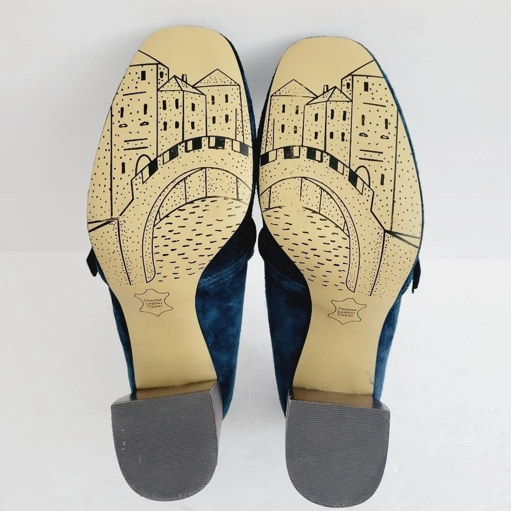 New Bella Vita Ashton Pump Navy Suede Leather, Size 7,5